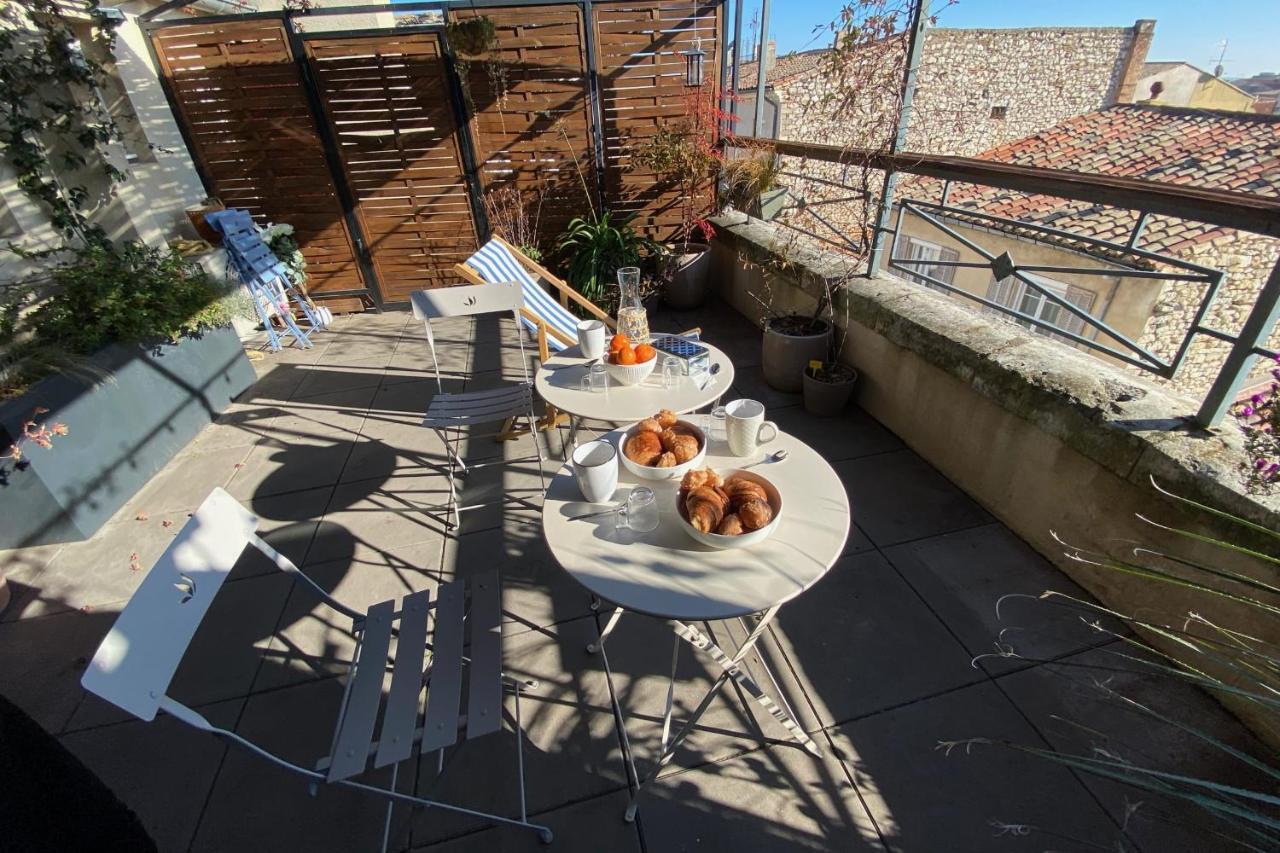 The Sunny - P2 With Terrace - City Centre Νιμ Εξωτερικό φωτογραφία